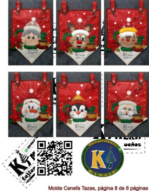 Moldes Cenefa Tazas